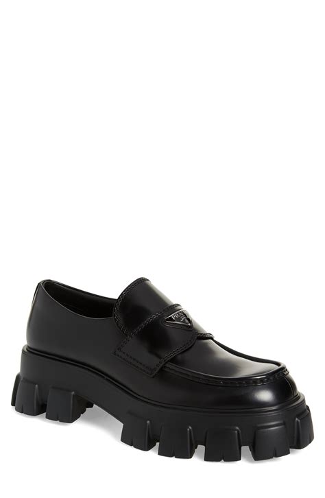 prada lug sole shoes|Prada shoes for women size 5.